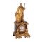 19th Century Table Clock in Bronze, France 1