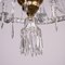 Lámpara de araña Regency de vidrio, Inglaterra, siglo XIX, Imagen 5
