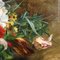 Artista italiano, Bodegón con flores, siglo XIX, óleo sobre lienzo, Enmarcado, Imagen 5