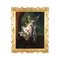 Italienischer Künstler, Blumenstillleben, 19. Jh., Öl auf Leinwand, Gerahmt 1