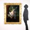 Artiste Italien, Nature Morte Aux Fleurs, 19ème Siècle, Huile sur Toile, Encadrée 2