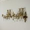 Eclectic Revival Wall Lights in Gilded Bronze, 20th Century, Set of 2, Image 3