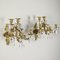 Eclectic Revival Wall Lights in Gilded Bronze, 20th Century, Set of 2 4