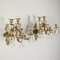 Eclectic Revival Wall Lights in Gilded Bronze, 20th Century, Set of 2, Image 4