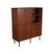 Highboard in Metal & Mahogany Veneer, Italy, 1960s 1