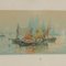 Natale Gavagnin, Venezia, XIX secolo, Acquarello su cartone, Incorniciato, Immagine 3
