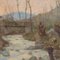 Achille Zambelli, Paesaggio, XX secolo, Olio su tavola, Con cornice, Immagine 3