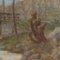 Achille Zambelli, Paesaggio, XX secolo, Olio su tavola, Con cornice, Immagine 4