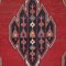 Orientalischer Teppich aus Baumwolle & Wolle, 1960er 3