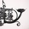 Liberty Chandelier in Wrought Iron, Italy, 20th Century, Image 6