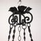 Liberty Chandelier in Wrought Iron, Italy, 20th Century 3