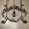 Liberty Chandelier in Wrought Iron, Italy, 20th Century 7