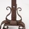 Andirons in Wrought Iron, Italy, 18th Century, Set of 2 5