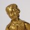 Standuhr aus Vergoldeter Bronze, Frankreich, 19. Jh. 4