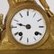 Reloj de encimera de bronce dorado, Francia, siglo XIX, Imagen 5