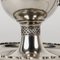Silberne Tischlampe aus dem 20. Jh. von Frugoni, Italien 6
