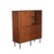 Highboard in Mahogany Veneer & Metal, Italy, 1960s, Image 1