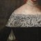 Italienischer Künstler, Porträt einer jungen Frau, 1666, Öl auf Leinwand, gerahmt 4