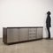 Cabinet in Aluminium & Wood, Italy, 1970s 2