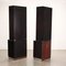 Cabinets in Rosewood & Glass from Formanova, Italy, 1970s, Set of 2 7