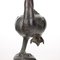 Candelabro en forma de pato de bronce, China, siglo XVIII, Imagen 4