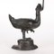 Portacandela Duck in bronzo, Cina, XVIII secolo, Immagine 5