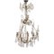 Chandelier in Brass & Glass, Italy, 20th Century, Image 1