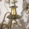 Chandelier in Brass & Glass, Italy, 20th Century 6