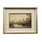 Lucio Cargnel, Landscape, Oil on Cardboard, 20th Century, Framed 1