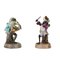 Small European Sculptures in Porcelain, Set of 2, Image 1