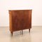 Italian Demi Lune Cabinet in Walnut, 1950s, Image 7