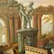 Artista italiano, paesaggio con architettura, XX secolo, olio su tela, Immagine 3