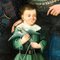 Italienischer Künstler, Familienporträt, Öl auf Leinwand, 1856, gerahmt 5