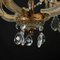 Italian Maria Theresa Style Chandelier in Glass 6