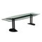 Italian IVM Conference Table in Glass, 1990s 1