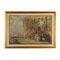 Italienischer Künstler, Blick auf Venedig, 20. Jh., Öl auf Karton, Gerahmt 1