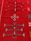 Marokkanischer Vintage Kelim Teppich aus Seide & Baumwolle, 1950er 9