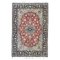 Hand Knotted Isfahan Rug, 1960s 1
