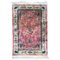 Alfombra china vintage en rosa, años 80, Imagen 1