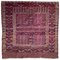 Tappeto quadrato Hatchlou antico, Turkmen, anni '20, Immagine 1