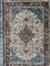 Indischer Vintage Teppich aus feiner Seide, 1990er 2