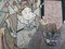 Antico ricamo pittorico in seta e metallo, Cina, anni '20, Immagine 9