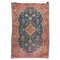 Antiker europäischer handgeknüpfter Oushak Teppich, 1890er 1