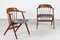 Fauteuils en Teck de Style Illum Wikkelsø, Danemark, 1960s, Set de 2 2