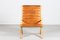 Cognac Color Leather and Beech Ax-Chair by Mølgaard & Hvidt for Fritz Hansen, 1978 2
