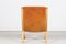 Cognac Color Leather and Beech Ax-Chair by Mølgaard & Hvidt for Fritz Hansen, 1978 8