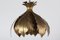 Brutalist Brass Onion Pendant by Svend Aage Holm Sørensen, Denmark, 1960s, Image 2