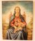 Madonna & Child Fresco, 1980s, Peinture sur Toile 1