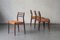 Model 78 Dining Chairs by Niels O. Moller from J.L. Møllers, 1960s, Set of 4 3
