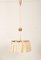 Counterweight Silk Pendant Light by Adolf Loos J. T. Kalmar, 1955, Image 4